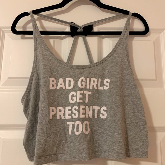 Victoria’s Secret “Bad Girls Get Presents Too” Top - Picture 1 of 4